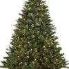 Black Box Kunstkerstboom Led Toronto Fir Maat In Cm: 230 X 155 Groen 320 Lampjes Met Warmwit Led - Groen Hot