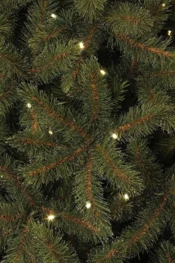 Black Box Kunstkerstboom Led Toronto Fir Maat In Cm: 230 X 155 Groen 320 Lampjes Met Warmwit Led - Groen Hot