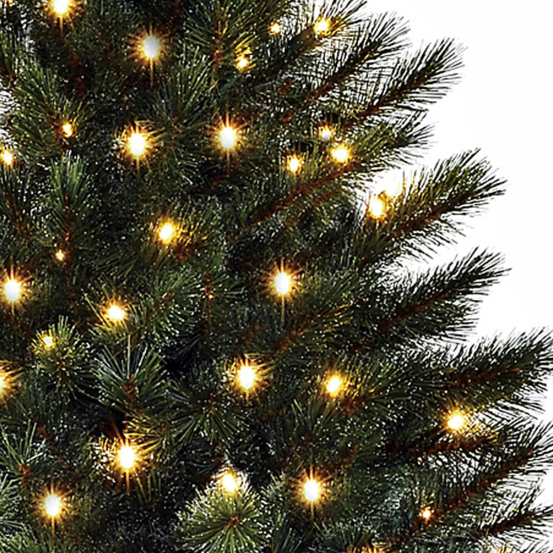 Black Box Kunstkerstboom Led Toronto Fir Maat In Cm: 230 X 155 Groen 320 Lampjes Met Warmwit Led - Groen Hot