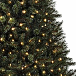 Black Box Kunstkerstboom Led Toronto Fir Maat In Cm: 230 X 155 Groen 320 Lampjes Met Warmwit Led - Groen Hot