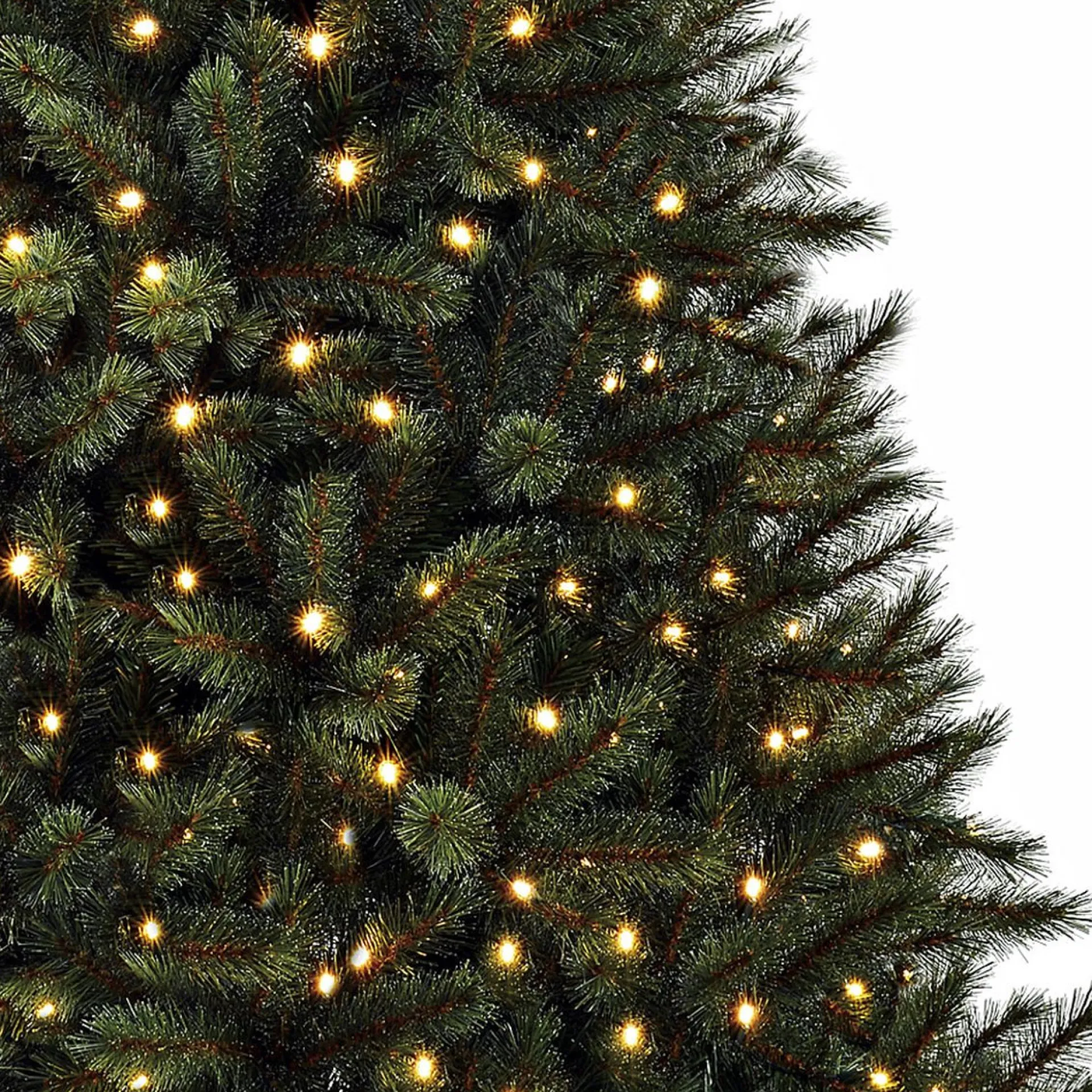 Black Box Kunstkerstboom Led Toronto Fir Maat In Cm: 230 X 155 Groen 320 Lampjes Met Warmwit Led - Groen Hot