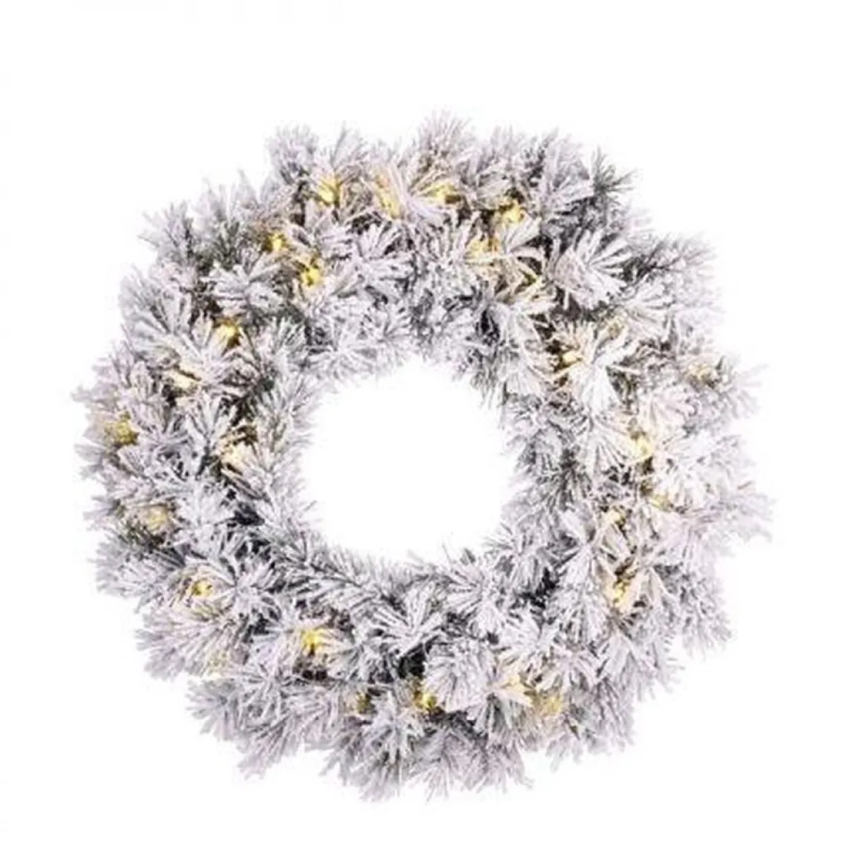 Black Box Kerstkransen> Trees - Dinsmore Krans Led B-O Groen - D45Cm