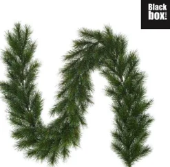 Black Box Guirlandes> Trees - Glendon Guirlande Groen Tips 100 - L180Xd25Cm - Kerstbomen