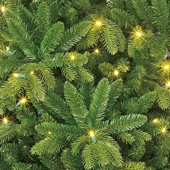 Black Box Trees Brampton Kunstkerstboom Slim Met Led Verlichting - H155 X O102 Cm - Groen New