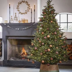 Black Box Trees Brampton Kunstkerstboom Slim Met Led Verlichting - H155 X O102 Cm - Groen New