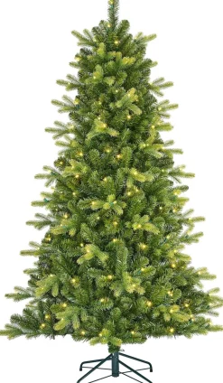 Black Box Trees Dayton Kunstkerstboom Met Led Verlichting - H120 X O81 Cm - Groen Hot