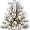 Black Box Trees Dinsmore Kunstkerstboom In Jute Met Led Verlichting - H60 X O50 Cm - Frosted Green Hot