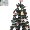 Black Box Trees Fay Kunstkerstboom Met 30 Ornamenten En Led Verlichting - H90 Cm - Groen Fashion