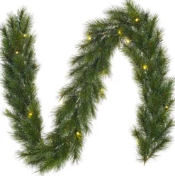 Black Box Guirlandes> Trees Glendon Guirlande Met Led Verlichting - L180 Cm - Groen