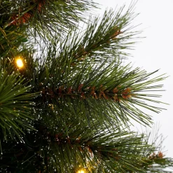 Black Box Trees Glendon Kunstkerstboom In Pot Met 20 Led Lampjes - H60 X O33 Cm - Groen Clearance