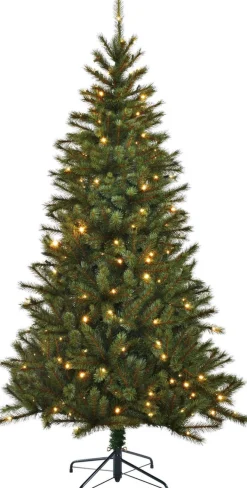 Black Box Trees Kingston Kunstkerstboom Met Led Verlichting - H155 X O86 Cm - Groen Discount