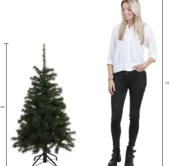 Black Box Trees Kingston Kunstkerstboom - H120 Cm - Frosted Green Cheap