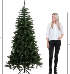 Black Box Trees Macallan Kunstkerstboom Met Led Verlichting - H215 Cm - Groen Cheap
