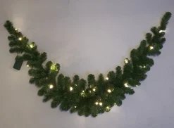 Black Box Guirlandes> Trees Norton Swag Guirlande Led Groen 25L Tips 102 Bo L180 X D20Cm