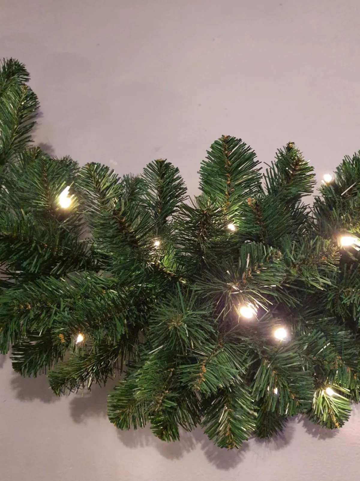 Black Box Guirlandes> Trees Norton Swag Guirlande Led Groen 25L Tips 102 Bo L180 X D20Cm