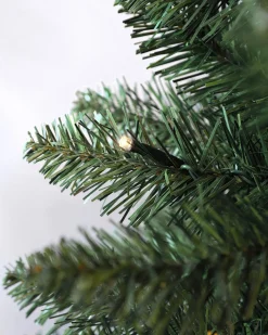 Black Box Trees Riverton Kunstkerstboom In Pot Met Led Verlichting - H90 X O58 Cm - Groen Cheap