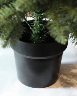 Black Box Trees Riverton Kunstkerstboom In Pot Met Led Verlichting - H90 X O58 Cm - Groen Cheap