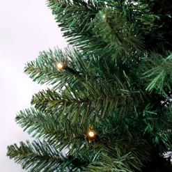 Black Box Trees Riverton Kunstkerstboom In Pot Met Led Verlichting - H90 X O58 Cm - Groen Cheap