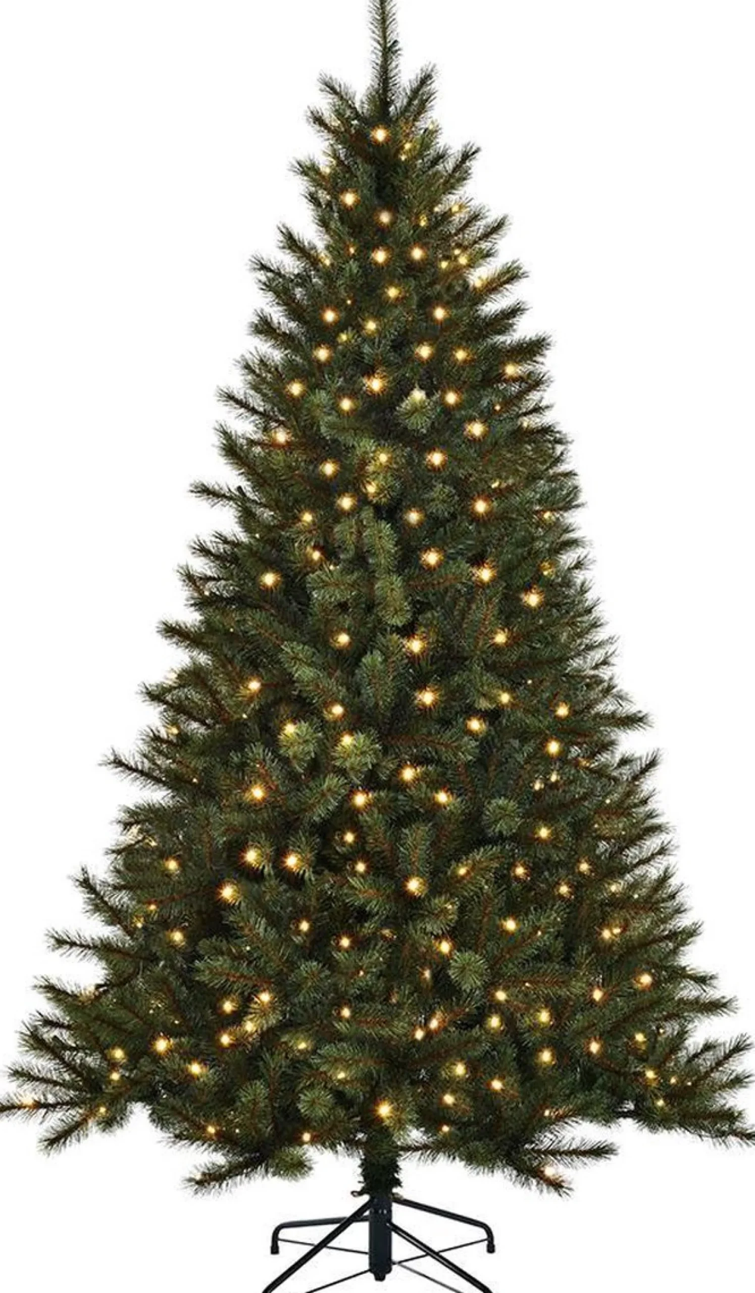 Black Box Trees Toronto Kunstkerstboom Met Led Verlichting - H185 Cm - Groen Fashion