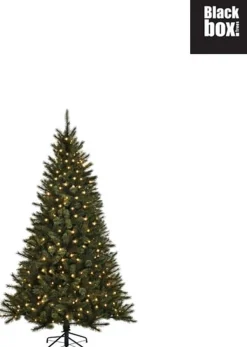Black Box Trees Toronto Kunstkerstboom Met Led Verlichting - H185 Cm - Groen Fashion