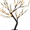 Merkloos Bonsai - Kerstbloesem - Led Kerstboom - Warm Wit - 48 Led - Licht Boom Warm Wit - Led Boom Binnen - 50Cm Store