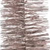 Ksd Guirlandes>Boomdecoratie Slinger Guirlande Lametta Glans Poederroze Dia7.5X270Cm