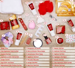 Brubaker Cosmetics Beauty Advent Kalender 2023 - De Xxl Wellness Kerstkalender Voor Vrouwen En Meisjes - 24 X Lichaamsverzorging Producten & Spa Accessoires - Red Online