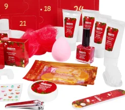 Brubaker Cosmetics Beauty Advent Kalender 2023 - De Xxl Wellness Kerstkalender Voor Vrouwen En Meisjes - 24 X Lichaamsverzorging Producten & Spa Accessoires - Red Online