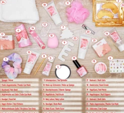 Brubaker Cosmetics Beauty Advent Kalender 2023 - De Xxl Wellness Kerstkalender Voor Vrouwen En Meisjes - 24 X Lichaamsverzorging Producten & Spa Accessoires - Bezienswaardigheden Flash Sale