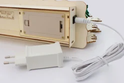 Brubaker Kerststallen> 3D Led-Lichtboog, Lichtboog, Winterlandschap Met Houtarbeiders, Led-Verlichting, Natuurlijk Hout, 43,5 X 26,8 X 10,1 Cm, Handgeschilderd