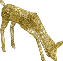 MonsterShop Bundel: Lichtgevend Rendier En Hert Verlichte Kerstfiguren - 12 Meter Lange Stroomsnoeren - Kerstdecoraties Kerst Versieringen Buiten Hot