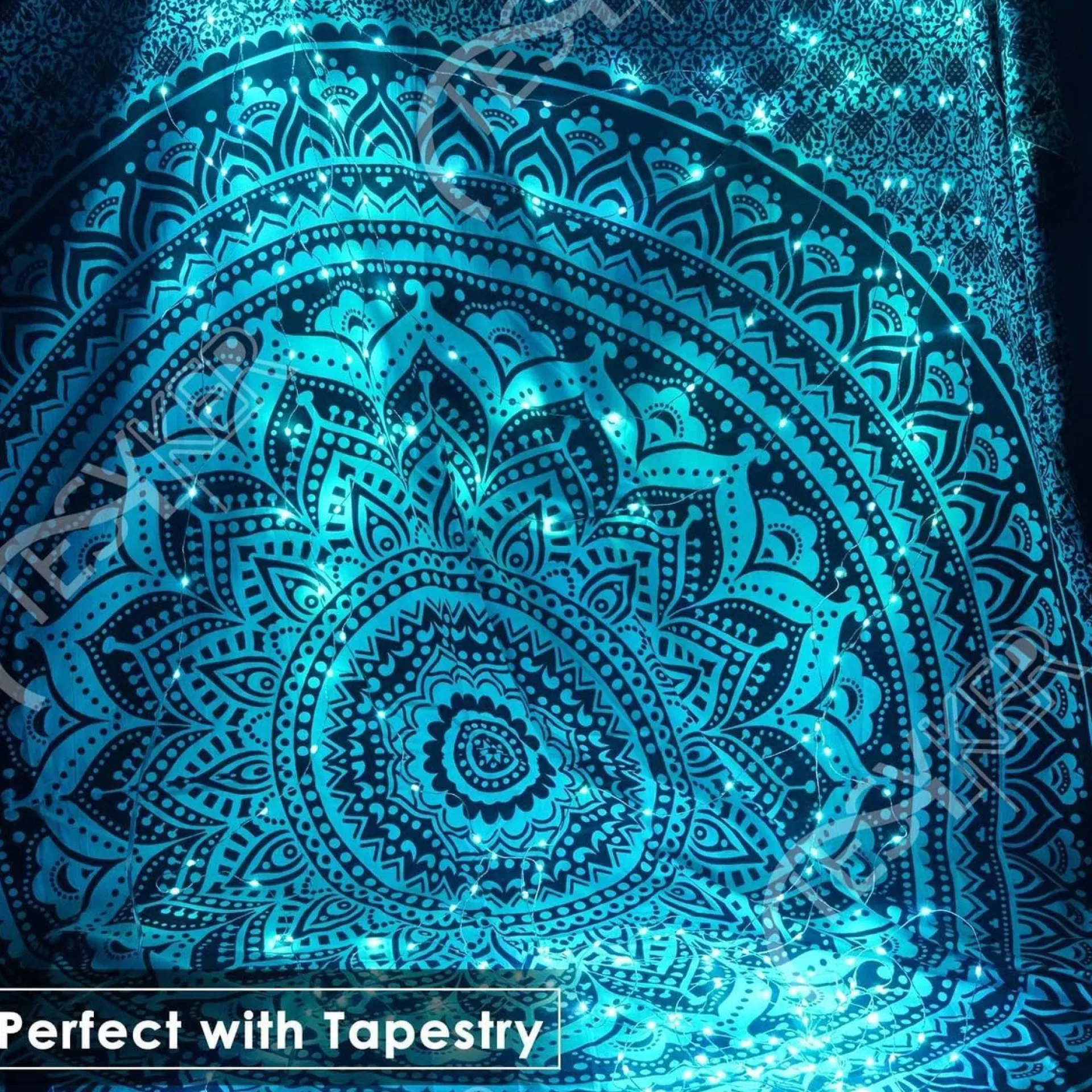 Buxibo - Waterdichte Fairy Lights - Lampjes Slinger - Led Lichtslinger - 5M Met 100Led In Multi Kleur - Usb Aansluiting - String Light Kerstverlichting - Sfeerverlichting - Indoor Led - Romantisch Licht Best