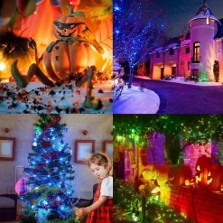 Buxibo - Waterdichte Fairy Lights - Lampjes Slinger - Led Lichtslinger - 5M Met 100Led In Multi Kleur - Usb Aansluiting - String Light Kerstverlichting - Sfeerverlichting - Indoor Led - Romantisch Licht Best