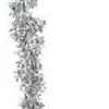 Merk onbekend Guirlandes>Buxusslinger Glitter Zilver 6X6Xh150 Cm Kunststof
