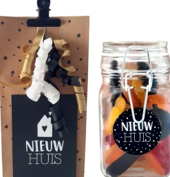 Merkloos Cadeau Nieuw Huis Woning - Samenwonen - Housewarming - Sleutels - Ingepakt Cadeautje Store