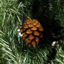 Merkloos Casaria Kerstboom 180Cm Pvc – Sneeuw Effect Denneappels - Groen-Wit Sale