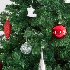 Casaria Kerstboom Pvc - Metalen Voet - 180 Cm Groen Outlet