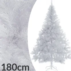 Casaria Kerstboom Pvc - Metalen Voet - 180 Cm Fashion