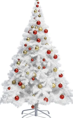 Casaria Kerstboom Pvc - Metalen Voet - 180 Cm Fashion
