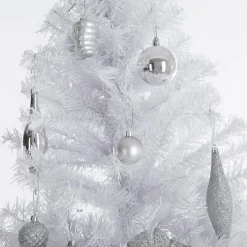 Casaria Kerstboom Pvc - Metalen Voet - 180 Cm Fashion