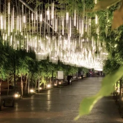 Merkloos Cb-Goods Meteor Ijspegels Lichtgordijn - Kerstverlichting - Tiktok - Kerst Licht Gordijn - Kerstmis - Kerstboom Verlichting Hot