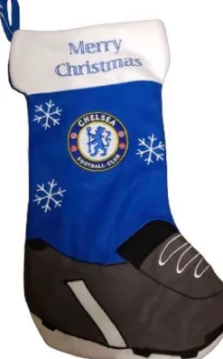 Chelsea FC Kerstsokken>Chelsea Stocking Merry Christmas