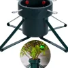 Cheqo ® Kerstboomstandaard Met Waterreservoir - Kerstboomvoet Voor Bomen Tot 2 Meter - Kerstboom Standaard - Kerstboom Voet - 1.8 Liter Fashion