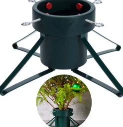 Cheqo ® Kerstboomstandaard Met Waterreservoir - Kerstboomvoet Voor Bomen Tot 2 Meter - Kerstboom Standaard - Kerstboom Voet - 1.8 Liter Fashion