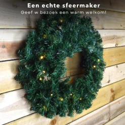 Merkloos Kerstkransen><noscript><img width=