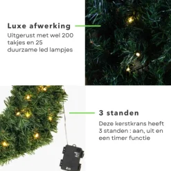 Merkloos Kerstkransen><noscript><img width=