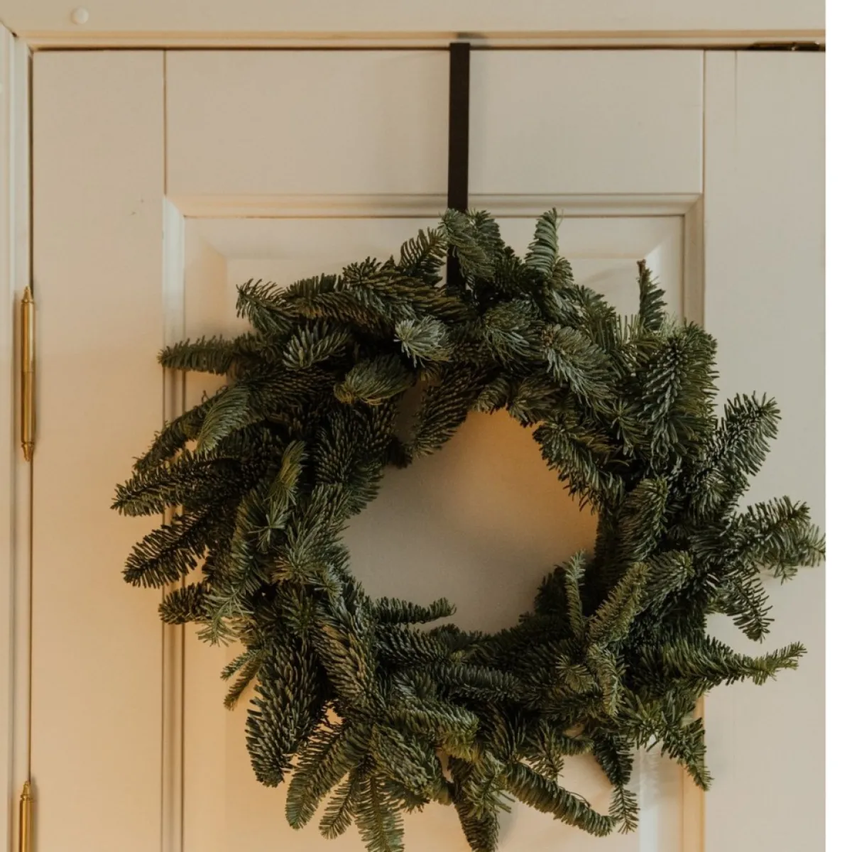 Christmas Decoration Kerstkransen> Kerstkrans Ophangen Deurhanger - Zilver - 29,5 Cm