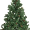 Merkloos Christmas Gifts Kunstkerstboom Met Dennenappels - 210 Cm - O 130 Cm - 980 Toppen Hot