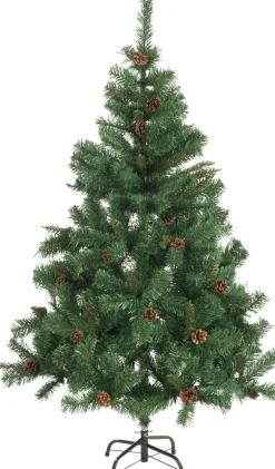 Merkloos Christmas Gifts Kunstkerstboom Met Dennenappels - 210 Cm - O 130 Cm - 980 Toppen Hot