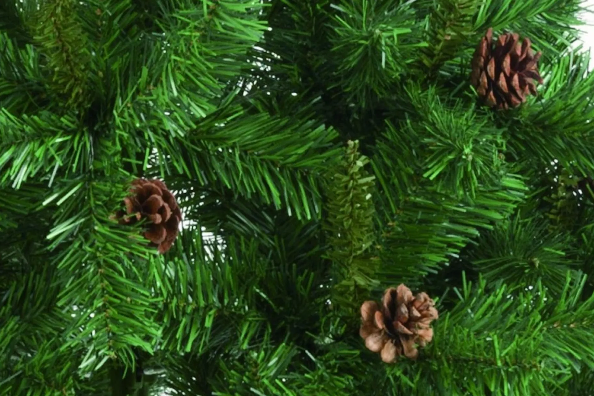 Merkloos Christmas Gifts Kunstkerstboom Met Dennenappels - 210 Cm - O 130 Cm - 980 Toppen Hot